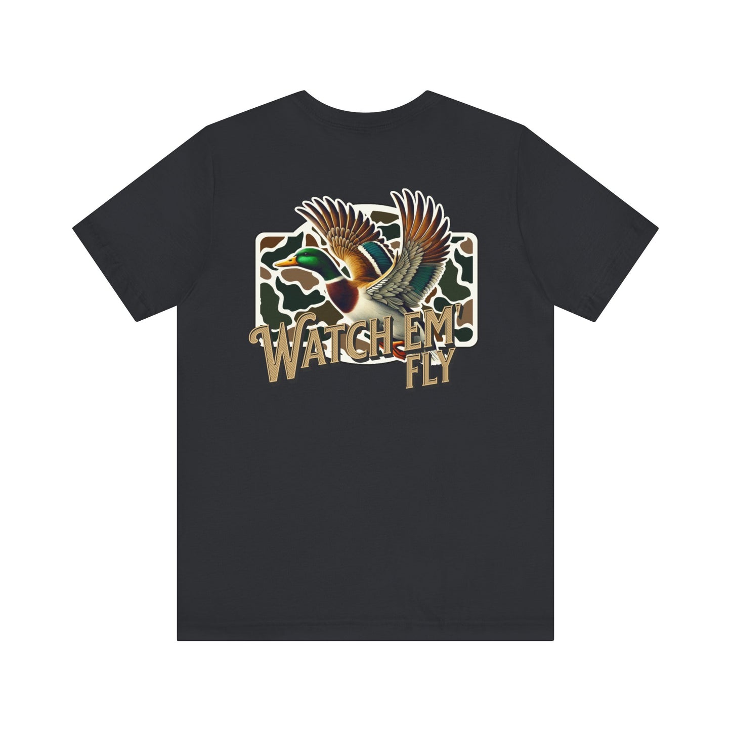 Watch Em' Fly Unisex Jersey Tee - 'Watch 'Em Fly' Design for Nature Lovers
