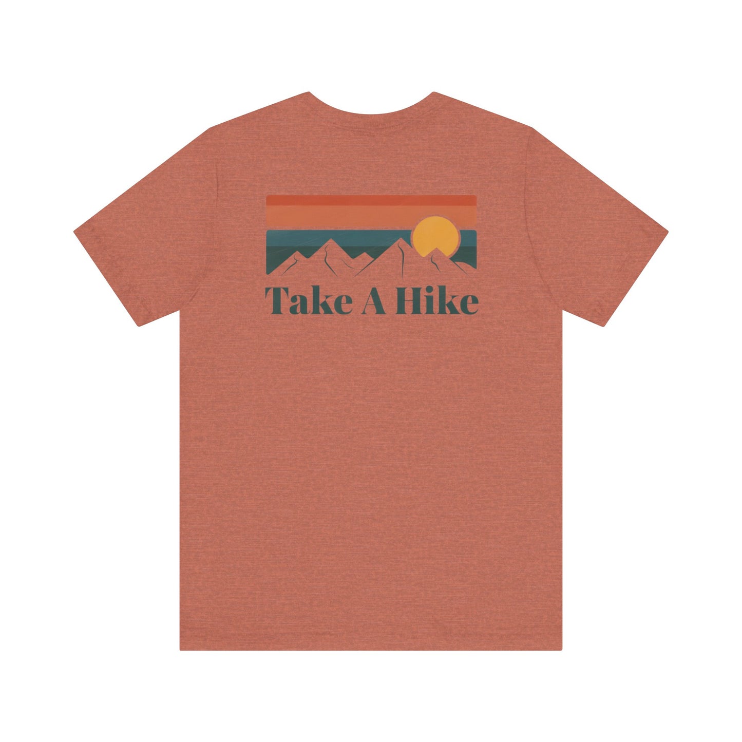 Adventure-Inspired Unisex Tee - 'Take A Hike' Design