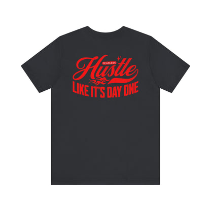 Inspiring Hustle Graphic Tee for Motivated Individuals-Blue Collar workers