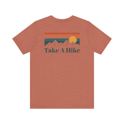 Adventure-Inspired Unisex Tee - 'Take A Hike' Design
